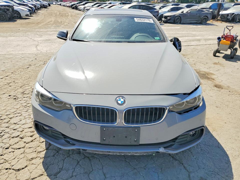 2018 BMW 4er VIN WBA4J1C54JBG76730 COPART salvage auction — SIDE, Ca - Salvage Certificate, sold $3,950 on 2026-07-09 (photo 5)
