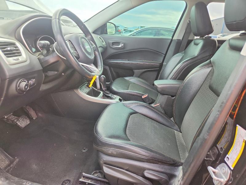 2018 Jeep Compass VIN 3C4NJCBB2JT461756 COPART salvage auction — FRONT END, Ut - Salvage Certificate, sold $2,550 on 2026-07-31 (photo 7)