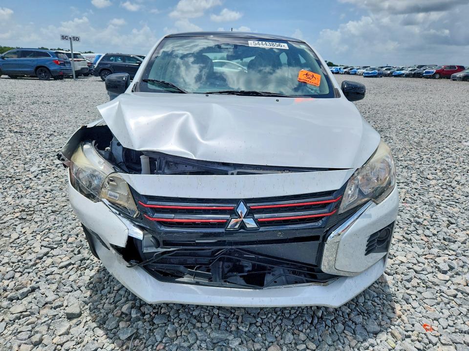 2023 Mitsubishi Mirage VIN ML32AWHJ9PH004911 COPART salvage auction — FRONT END, Fl - Cert Of Title Slvg Rebuildable, sold $2,600 on 2026-07-10 (photo 5)