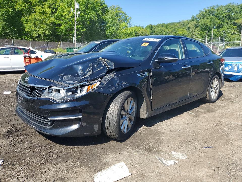 2016 Kia VIN 5XXGU4L3XGG095739 COPART salvage auction — FRONT END, Md - Cert Of Salvage > 75% Damage, sold $525 on 2026-07-02 (photo 1)