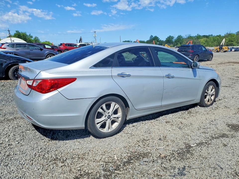 2011 Hyundai Sonata VIN 5NPEC4AC6BH221797 COPART salvage auction — SIDE, NJ - CERT OF TITLE-SALVAGE, sold $500 on 2026-07-10 (photo 3)