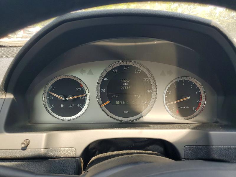 2008 Mercedes-benz C-klasse VIN WDDGF56X28F043154 COPART salvage auction — FRONT END, Nc - Salvage Certificate Of Title, sold $325 on 2026-07-24 (photo 9)