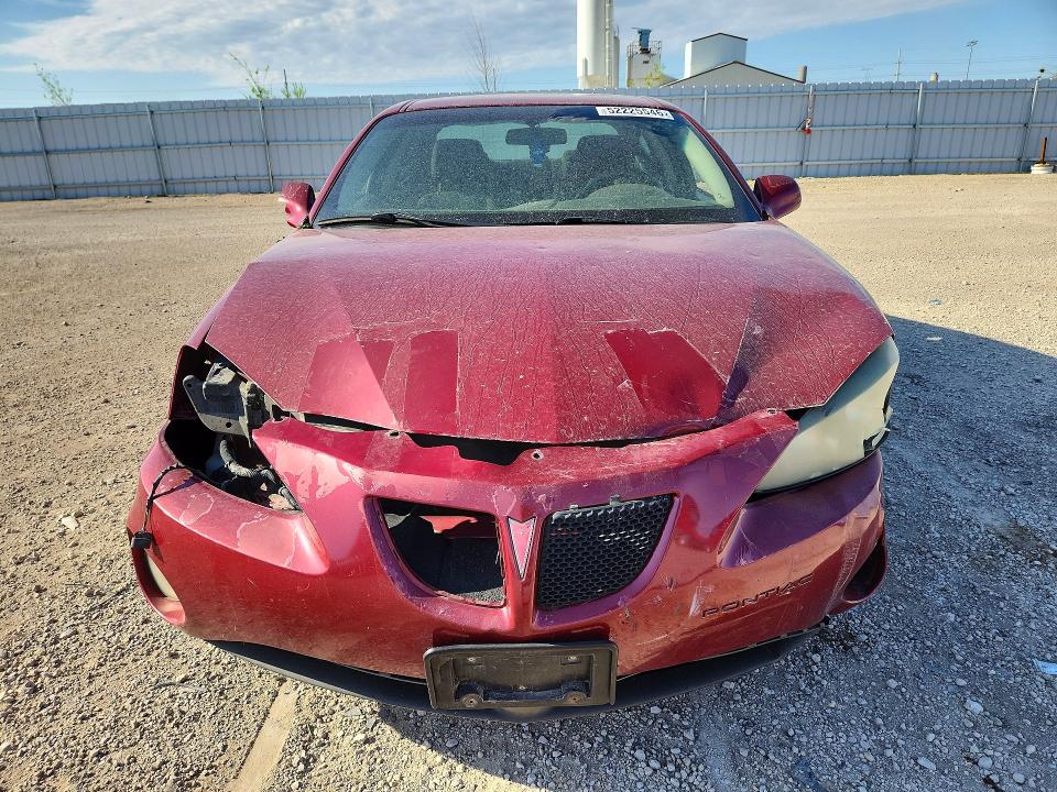 2006 Pontiac Grand prix VIN 2G2WP552561225318 COPART salvage auction — FRONT END, Ia - Cert Of Title-Salvage Title, sold $300 on 2026-07-08 (photo 5)