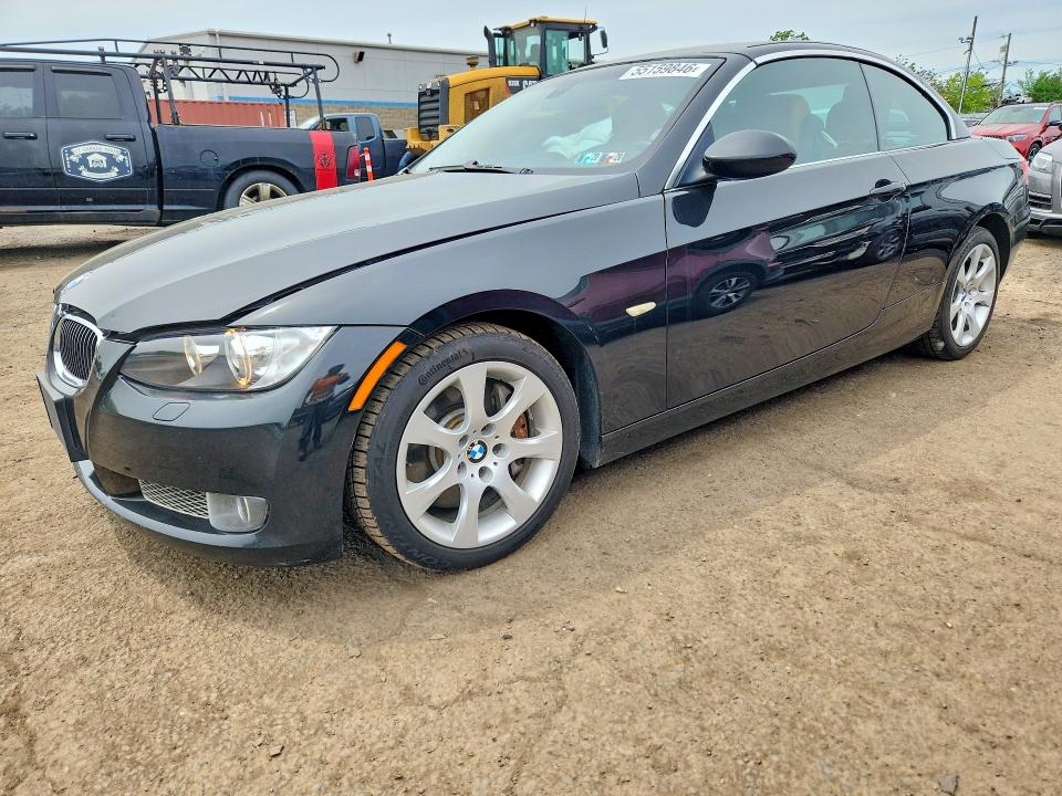 2008 BMW 3 series VIN WBAWL73558PX43559 COPART salvage auction — UNDERCARRIAGE, Ct - Cert Of Title-Salvage, sold $500 on 2026-07-31 (photo 1)