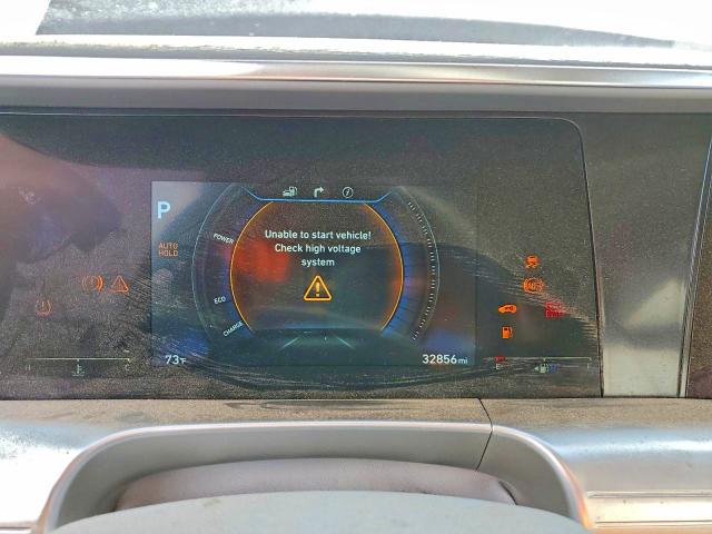 2021 Hyundai Nexo VIN KM8J84A69MU014660 COPART salvage auction — MECHANICAL, CA - DIS/DLR/EXP ONLY CLEAN TITLE, sold $2,600 on 2026-07-24 (photo 9)