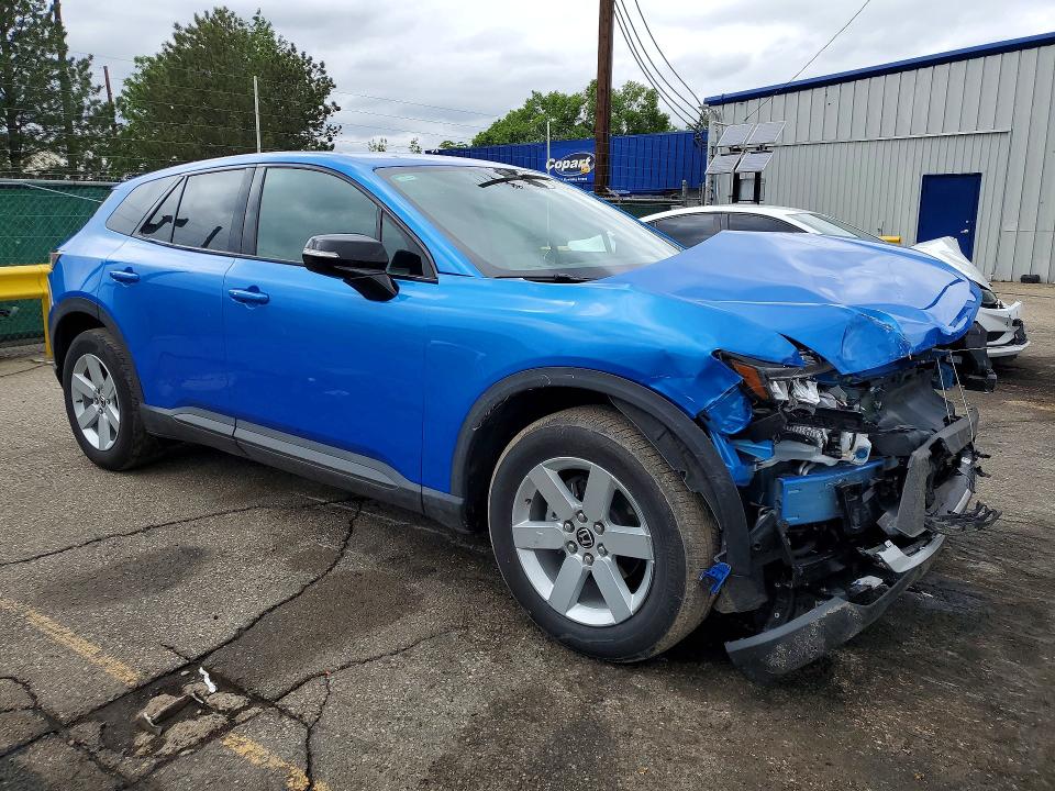2024 Honda Prologue VIN 3GPKHVRJ4RS534052 COPART salvage auction — FRONT END, Co - Salvage Title, sold $7,000 on 2026-07-28 (photo 4)