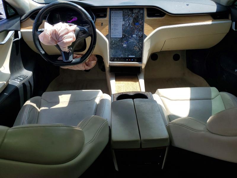 2018 Tesla Model s VIN 5YJSA1E20JF260357 COPART salvage auction — FRONT END, CA - SALVAGE CERTIFICATE, sold $2,200 on 2026-07-09 (photo 8)