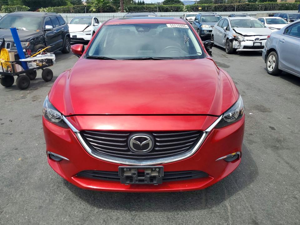 2017 Mazda 6 VIN JM1GL1W50H1131823 COPART salvage auction — SIDE, CA - SALVAGE CERTIFICATE, sold $3,950 on 2026-07-28 (photo 5)
