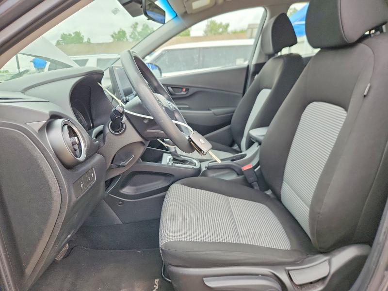 2022 Hyundai Kona VIN KM8K22ABXNU774363 COPART salvage auction — HAIL, Ks - Cert Of Title-Salvage, sold $4,050 on 2026-07-08 (photo 7)