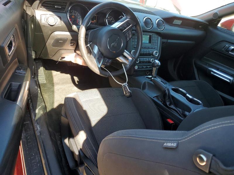 2016 Ford Mustang VIN 1FA6P8AM0G5298591 COPART salvage auction — FRONT END, Tx - Salvage Vehicle Title, sold $4,050 on 2026-07-02 (photo 8)