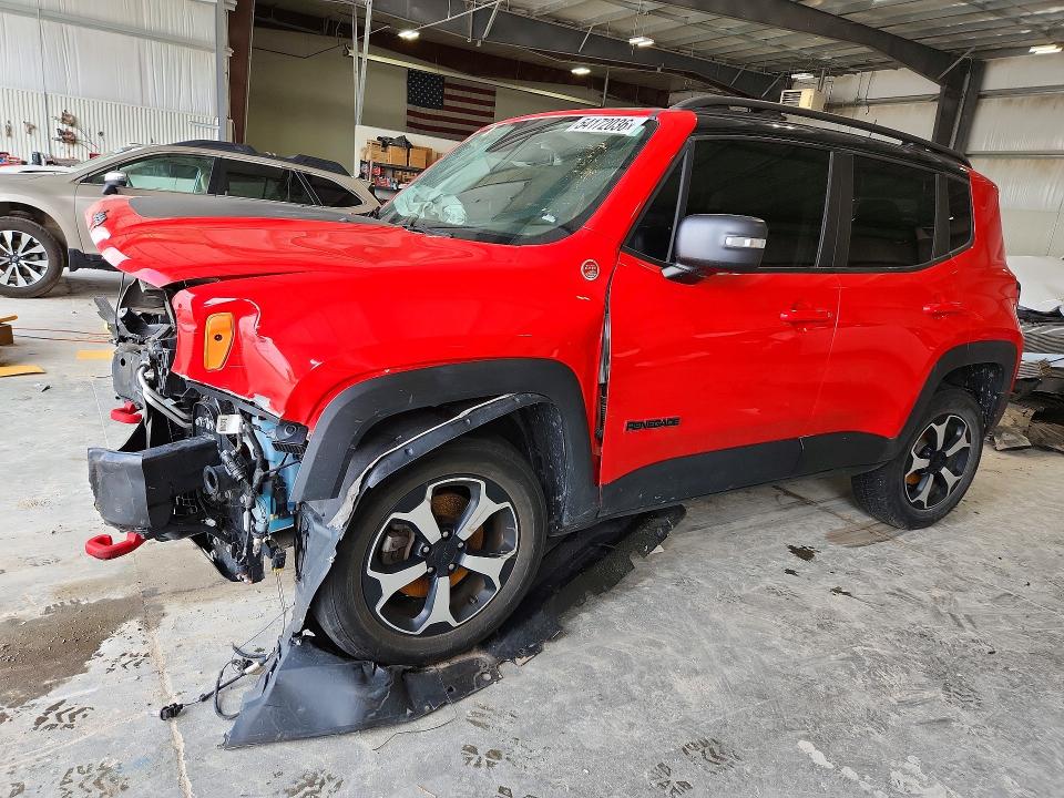 2020 Jeep Renegade VIN ZACNJBC15LPL73579 COPART salvage auction — FRONT END, Ne - Cert Of Title-Salvage, sold $625 on 2026-07-07 (photo 1)