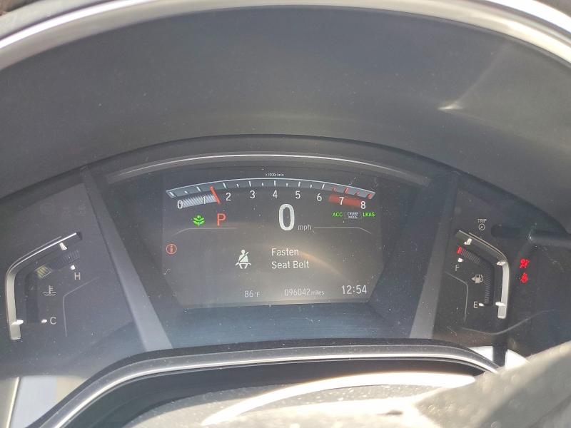 2019 Honda Cr-v VIN JHLRW2H57KX019899 COPART salvage auction — FRONT END, Or - Salvage Title Certificate, sold $4,400 on 2026-07-06 (photo 9)