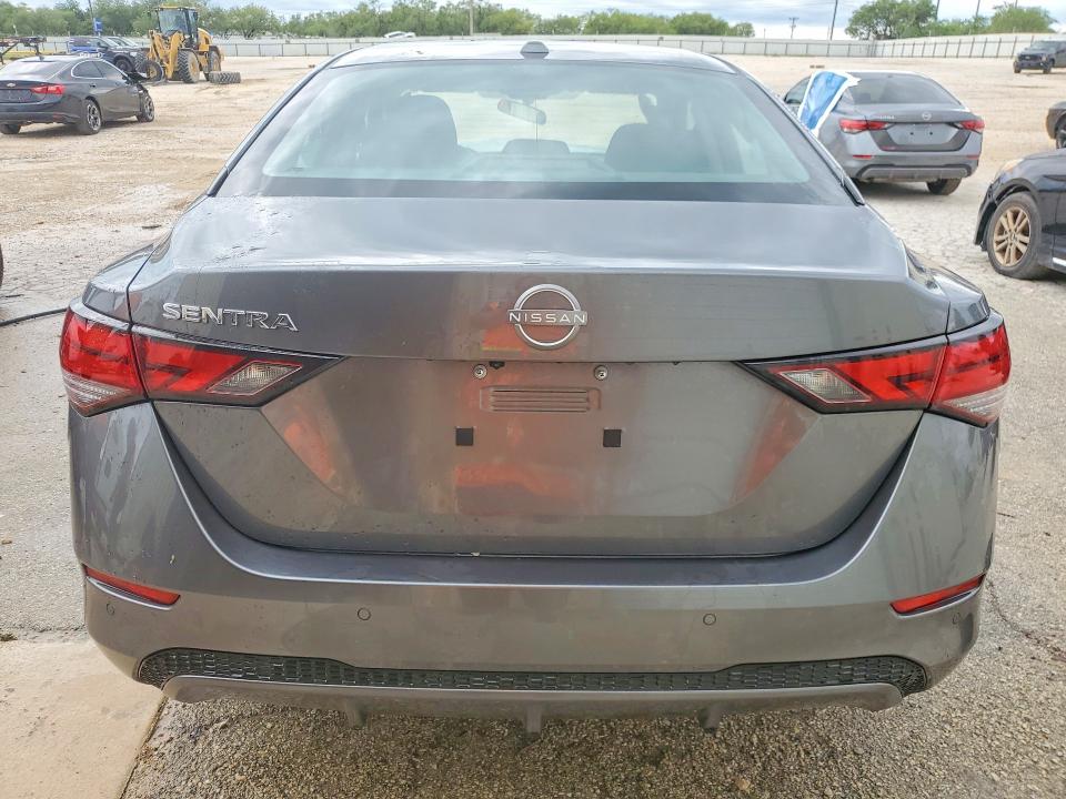 2025 Nissan Sentra VIN 3N1AB8CV1SY378165 COPART salvage auction — FRONT END, Tx - Salvage Vehicle Title, sold $3,150 on 2026-07-02 (photo 6)