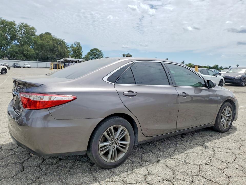 2017 Toyota Camry VIN 4T1BF1FKXHU376677 COPART salvage auction — FRONT END, Ca - Salvage Certificate, sold $2,150 on 2026-07-02 (photo 3)