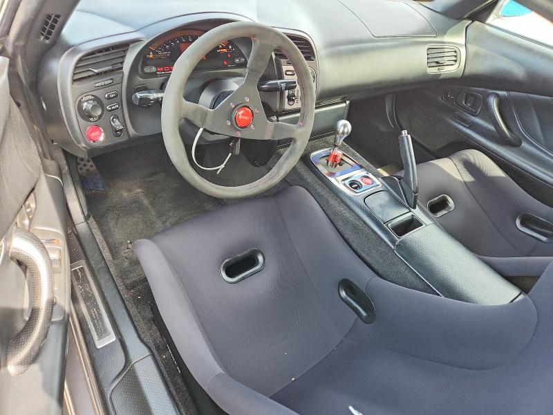2001 Honda S2000 VIN JHMAP114X1T001517 COPART salvage auction — FRONT END, Ca - Salvage Certificate, sold $21,100 on 2026-07-13 (photo 8)