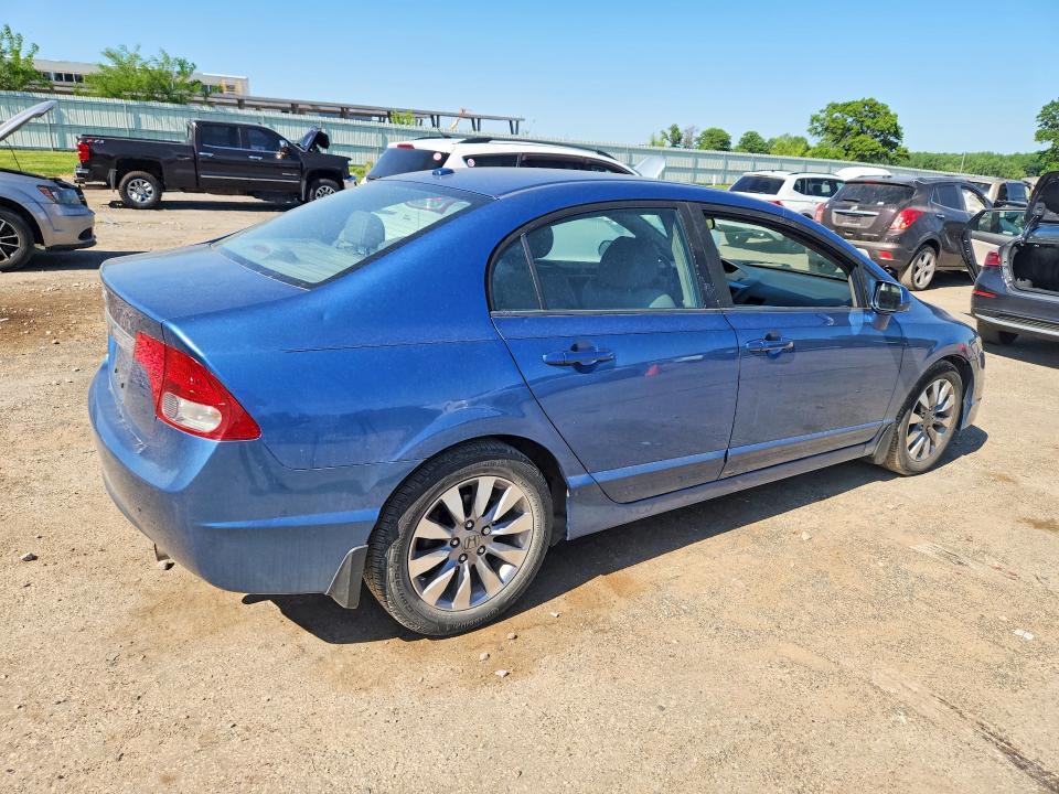 2009 Honda Civic VIN 1HGFA16979L010038 COPART salvage auction — FRONT END, Tx - Certificate Of Title, sold $5,000 on 2026-07-09 (photo 3)