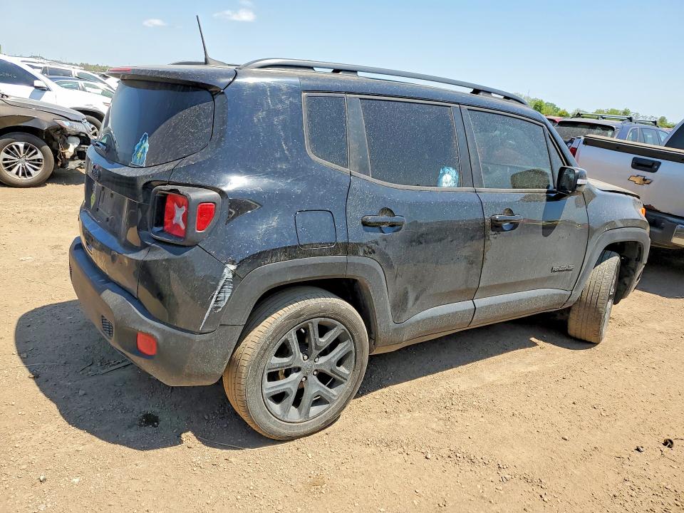 2018 Jeep Renegade VIN ZACCJBBB8JPG72839 COPART salvage auction — FRONT END, Il - Salvage Certificate, sold $4,200 on 2026-07-28 (photo 3)
