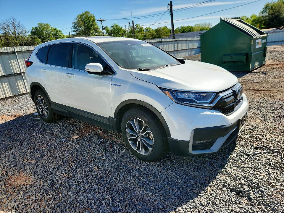 2021 Honda Cr-v VIN 7FART6H55ME035565 COPART salvage auction — FRONT END, Nj - Cert Of Title-Salvage, sold $10,300 on 2026-07-31 (photo 4)