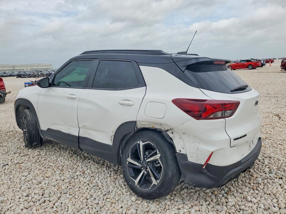 2022 Chevrolet Trailblazer VIN KL79MTSL4NB014948 COPART salvage auction — SIDE, Tx - Salvage Vehicle Title, sold $3,450 on 2026-07-30 (photo 2)