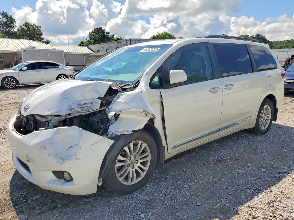 2017 Toyota VIN 5TDYZ3DC5HS832862 COPART salvage auction — FRONT END, Ar - Cert Of Title-Salvage, sold $625 on 2026-07-27 (photo 1)