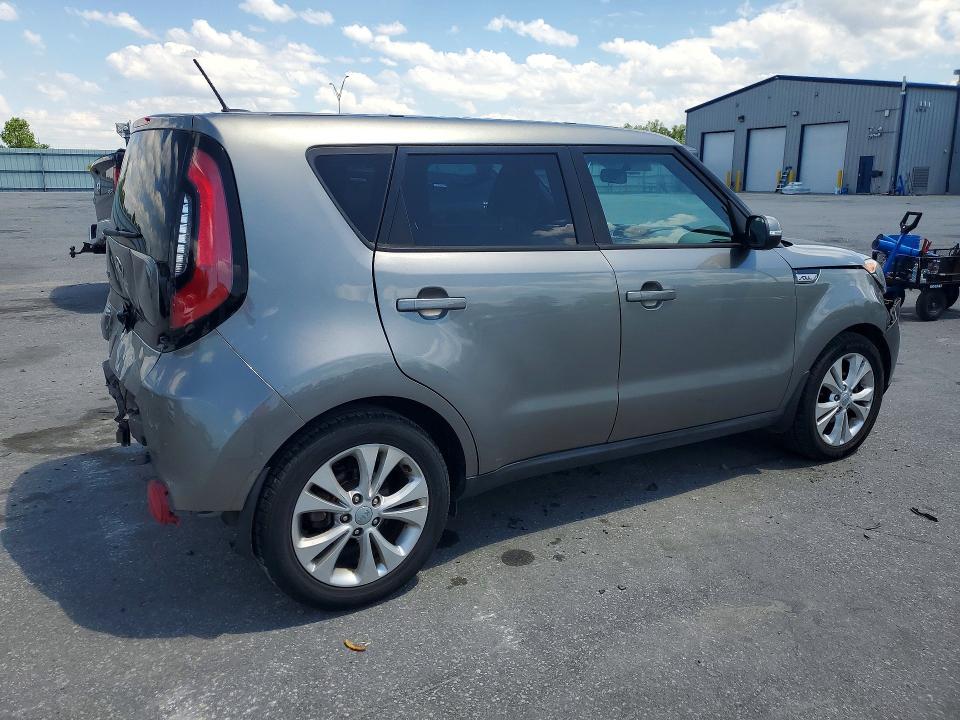 2014 Kia VIN KNDJP3A58E7033449 COPART salvage auction — REAR END, Nc - Salvage Certificate Of Title, sold $550 on 2026-07-21 (photo 3)
