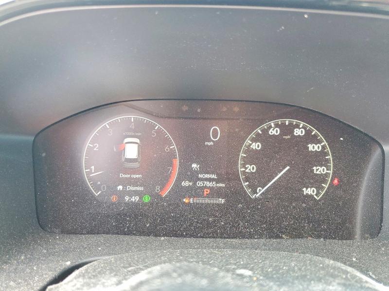 2024 Honda Cr-v VIN 2HKRS4H29RH416188 COPART salvage auction — HAIL, Oh - Cert Of Title-Salvage, sold $14,600 on 2026-07-09 (photo 9)