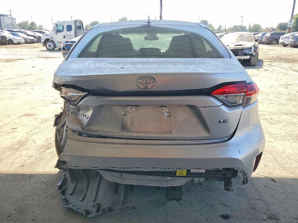 2020 Toyota Corolla VIN 5YFEPRAE5LP064318 COPART salvage auction — REAR END, Ca - Salvage Certificate, sold $2,950 on 2026-07-23 (photo 6)