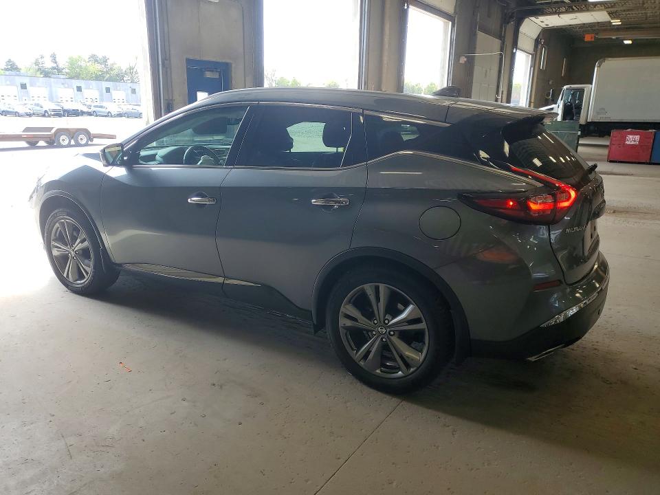 2020 Nissan Murano VIN 5N1AZ2DS3LN111341 COPART salvage auction — FRONT END, Mn - Cert Of Title-Salvage, sold $3,650 on 2026-07-02 (photo 2)