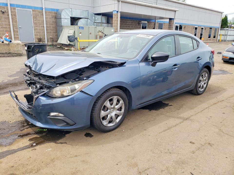2015 Mazda 3 VIN JM1BM1T79F1264929 COPART salvage auction — FRONT END, Ct - Cert Of Title-Salvage, sold $1,050 on 2026-07-02 (photo 1)