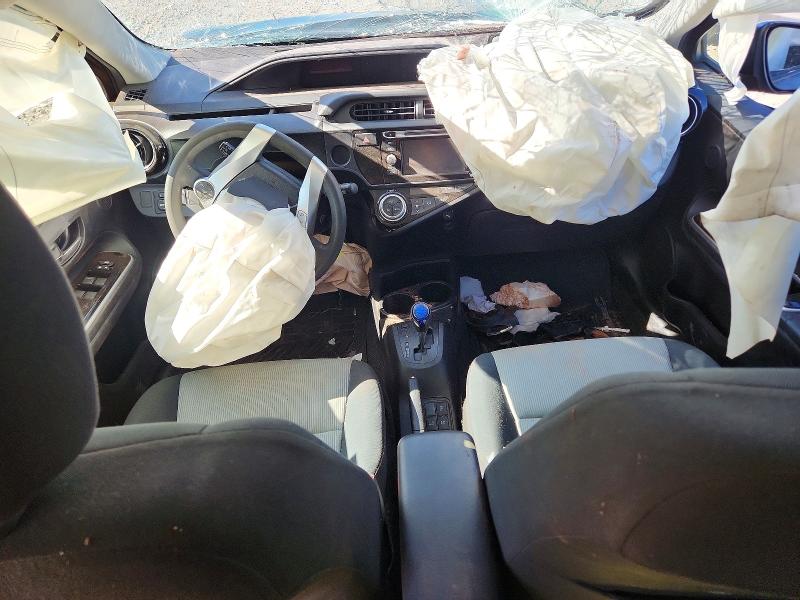 2015 Toyota Prius c VIN JTDKDTB37F1111606 COPART salvage auction — FRONT END, Ut - Salvage Certificate, sold $150 on 2026-07-07 (photo 8)