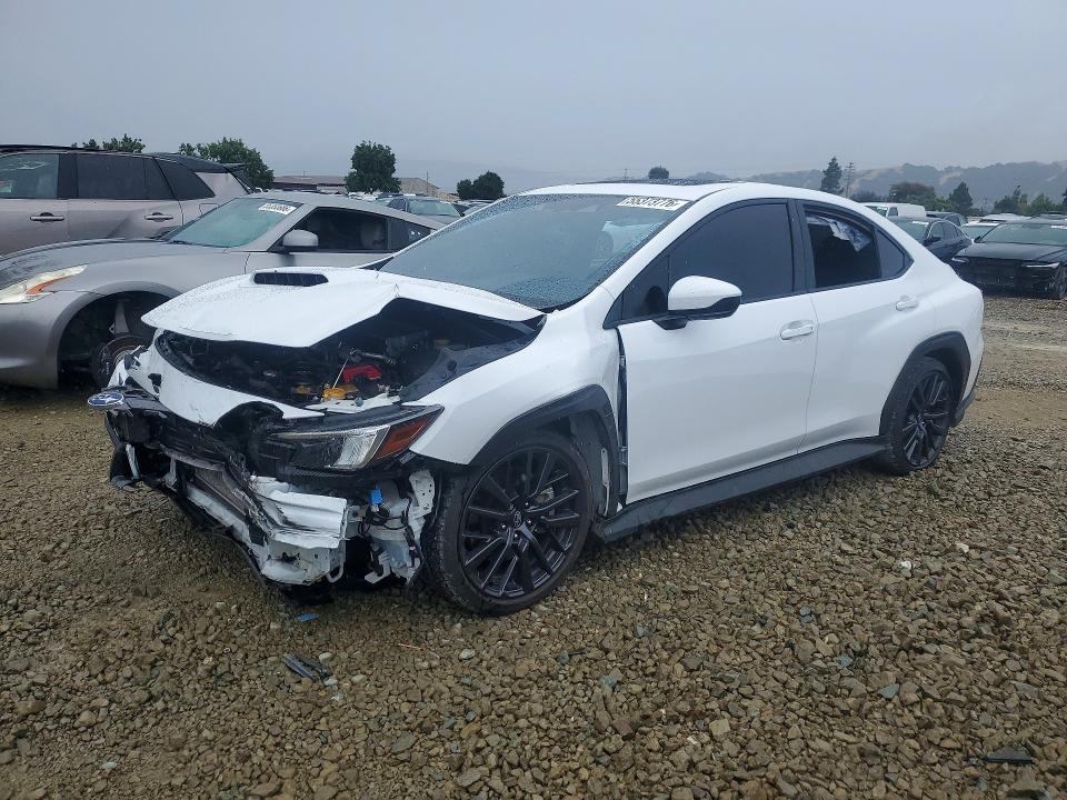2024 Subaru Wrx VIN JF1VBAH6XR9819885 COPART salvage auction — FRONT END, CA - SALVAGE CERTIFICATE, sold $3,750 on 2026-07-14 (photo 1)