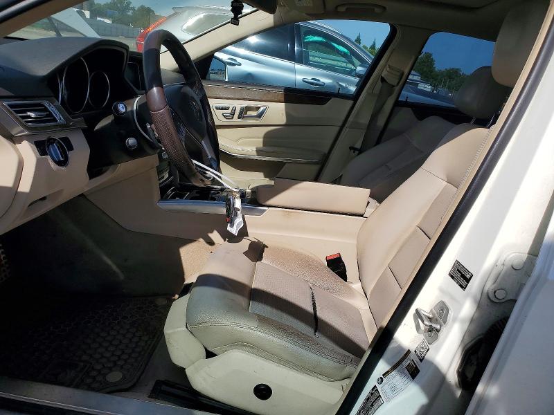 2014 Mercedes-benz E-class VIN WDDHF5KB3EB045206 COPART salvage auction — FRONT END, Ca - Salvage Certificate, sold $3,700 on 2026-07-21 (photo 7)
