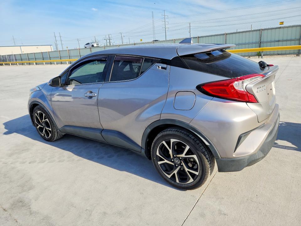 2019 Toyota C-hr VIN JTNKHMBX1K1028756 COPART salvage auction — HAIL, Tx - Salvage Vehicle Title, sold $4,900 on 2026-07-31 (photo 2)