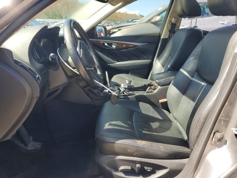 2018 Infiniti Q50 VIN JN1EV7AR4JM441219 COPART salvage auction — FRONT END, MA - CERT OF TITLE-SALVAGE, sold $2,000 on 2026-07-15 (photo 7)