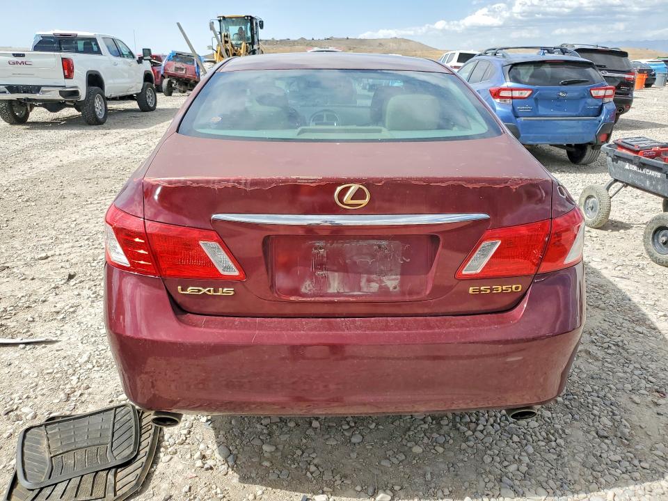2007 Lexus Es 350 VIN JTHBJ46GX72061144 COPART salvage auction — FRONT END, Ut - Salvage Certificate, sold $350 on 2026-07-31 (photo 6)