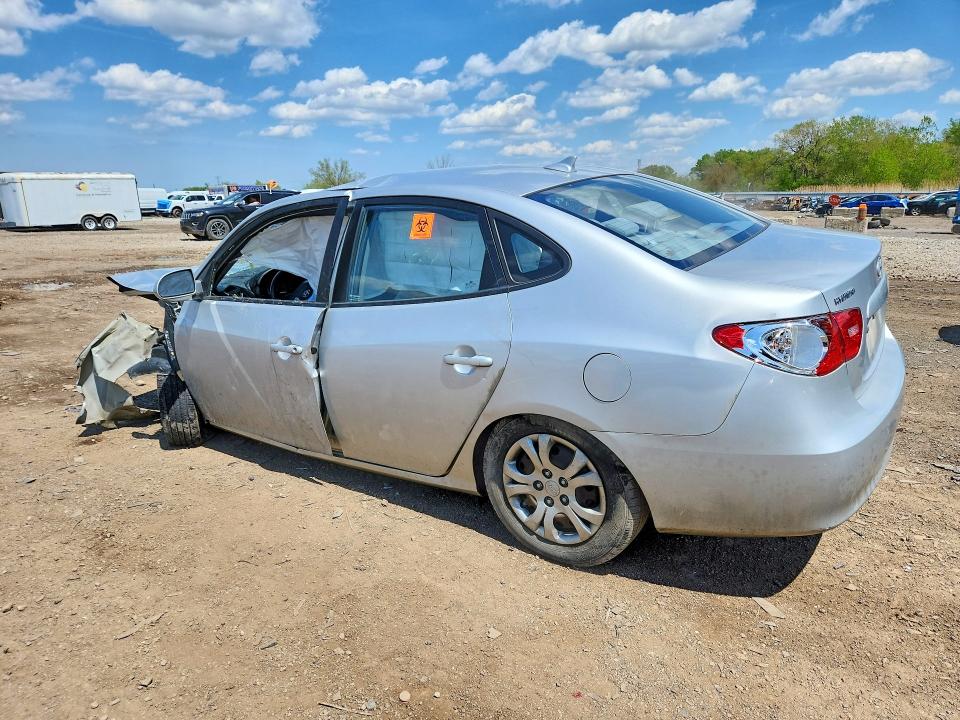 2009 Hyundai Elantra VIN KMHDU46DX9U767525 COPART salvage auction — FRONT END, Il - Salvage Certificate, sold $225 on 2026-07-08 (photo 2)