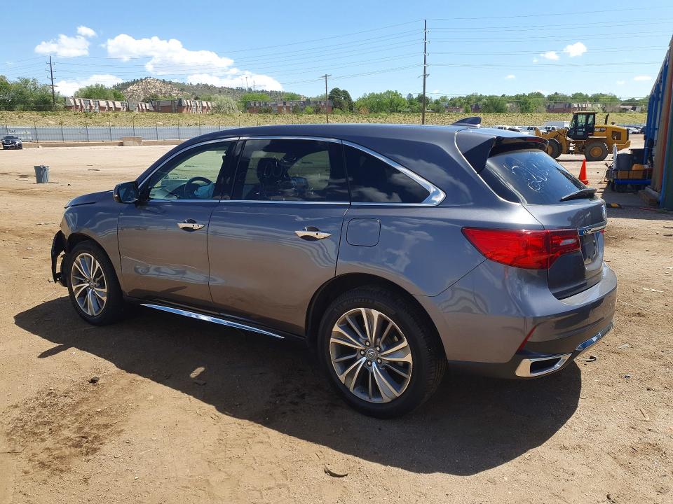 2017 Acura Mdx VIN 5FRYD4H5XHB025286 COPART salvage auction — FRONT END, Co - Salvage Title, sold $2,750 on 2026-07-29 (photo 2)