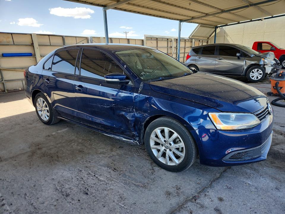 2012 Volkswagen Jetta VIN 3VWDP7AJ4CM400963 COPART salvage auction — SIDE, Nm - Cert Of Title-Salvage, sold $325 on 2026-07-24 (photo 4)