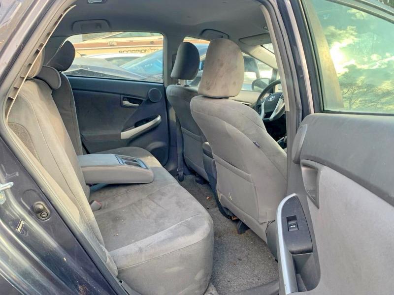 2010 Toyota Prius VIN JTDKN3DU7A1004986 COPART salvage auction — REAR END, La - Cert Of Title-Salvage (P), sold $450 on 2026-07-24 (photo 6)