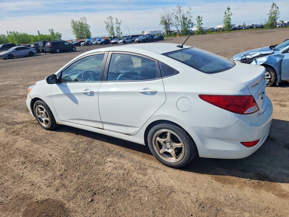 2015 Hyundai Accent VIN KMHCU4AE2FU894731 COPART salvage auction — FRONT END, Qc - Gravement Accidente, sold $1,500 on 2026-07-14 (photo 2)
