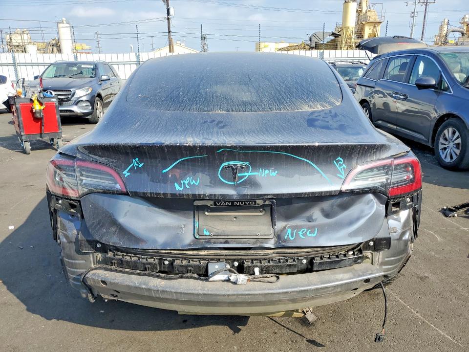 2019 Tesla Model 3 VIN 5YJ3E1EA2KF298870 COPART salvage auction — FRONT END, Ca - Salvage Certificate, sold $3,900 on 2026-07-20 (photo 6)