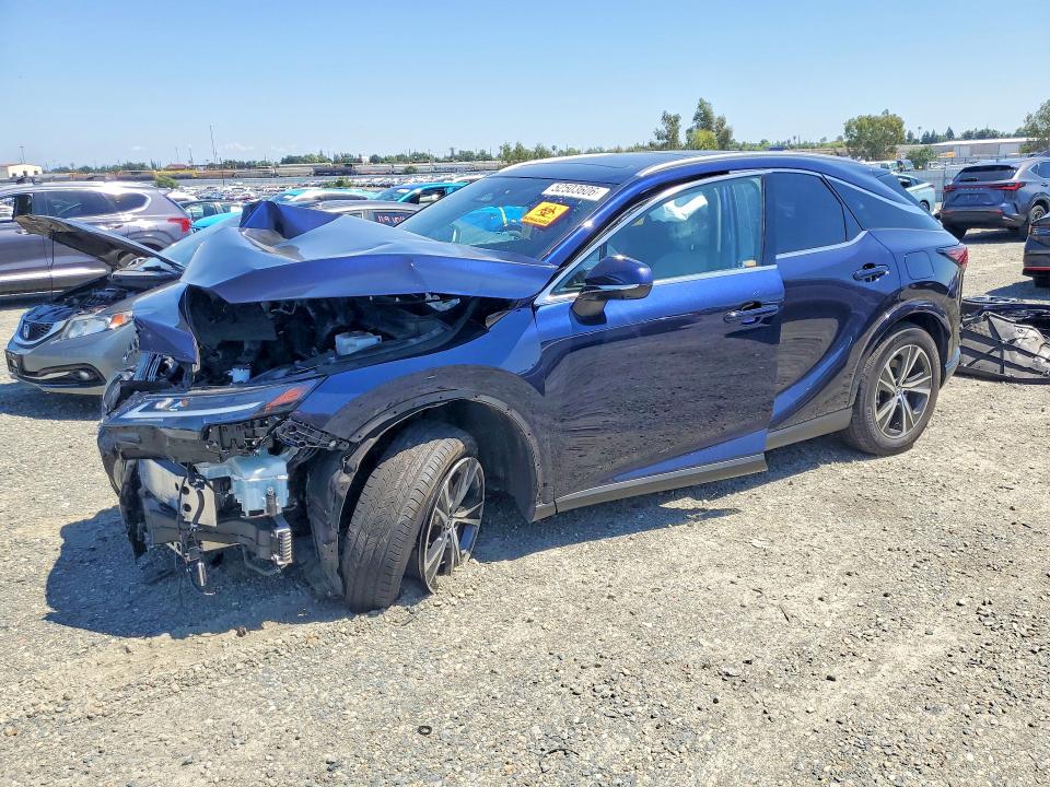 2024 Lexus Rx VIN 2T2BBMCA0RC033044 COPART salvage auction — FRONT END, Ca - Salvage Certificate, sold $14,700 on 2026-07-02 (photo 1)