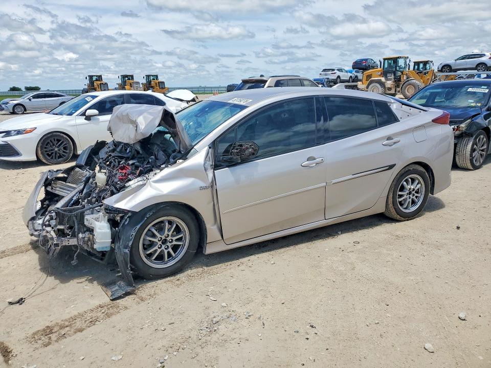 2018 Toyota Prius VIN JTDKARFP3J3073670 COPART salvage auction — FRONT END, Tx - Salvage Vehicle Title, sold $375 on 2026-07-09 (photo 1)
