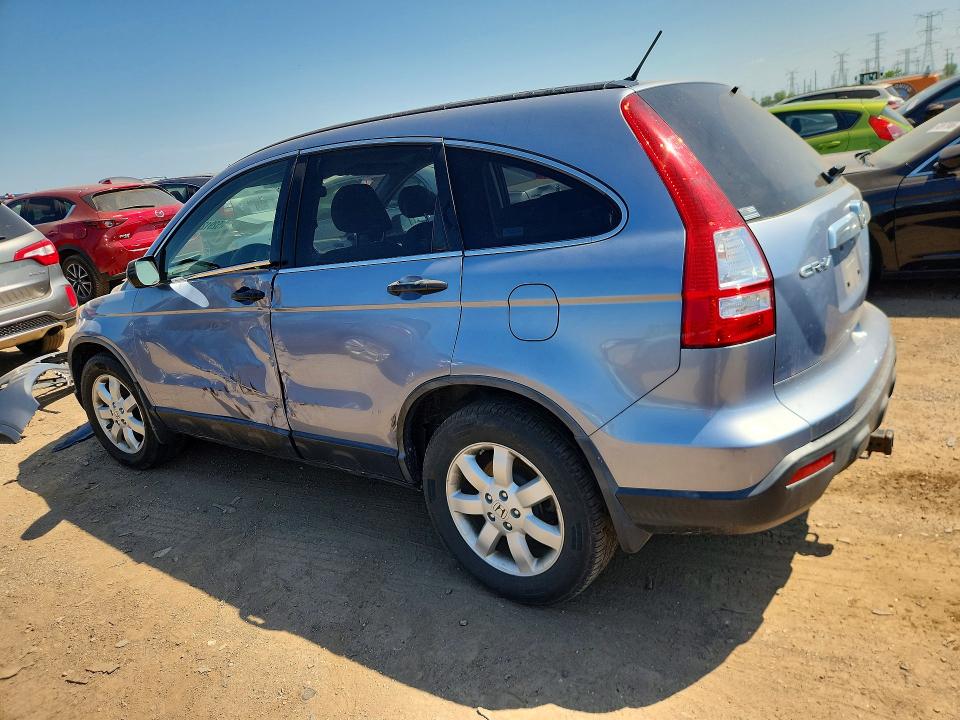 2007 Honda Cr-v VIN JHLRE485X7C060539 COPART salvage auction — FRONT END, Il - Salvage Certificate, sold $900 on 2026-07-09 (photo 2)