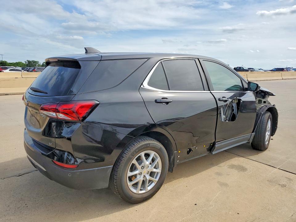 2022 Chevrolet Equinox VIN 2GNAXJEV2N6151423 COPART salvage auction — FRONT END, Tx - Salvage Vehicle Title, sold $4,000 on 2026-07-09 (photo 3)