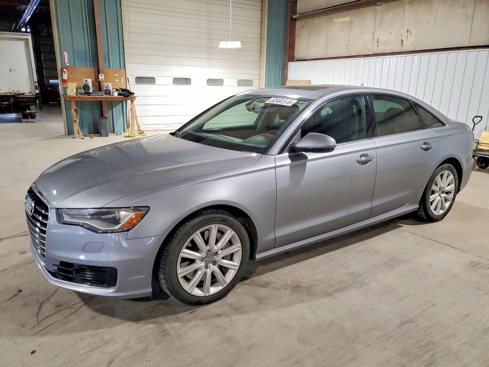 2016 Audi A6 VIN WAUGFAFC6GN083934 COPART salvage auction — FRONT END, Il - Salvage Certificate, sold $2,700 on 2026-07-15 (photo 1)