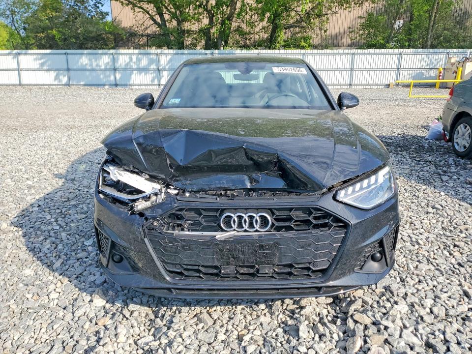 2025 Audi A4 VIN WAUDAAF44SN000486 COPART salvage auction — FRONT END, Ma - Cert Of Title-Salvage, sold $11,500 on 2026-07-09 (photo 5)