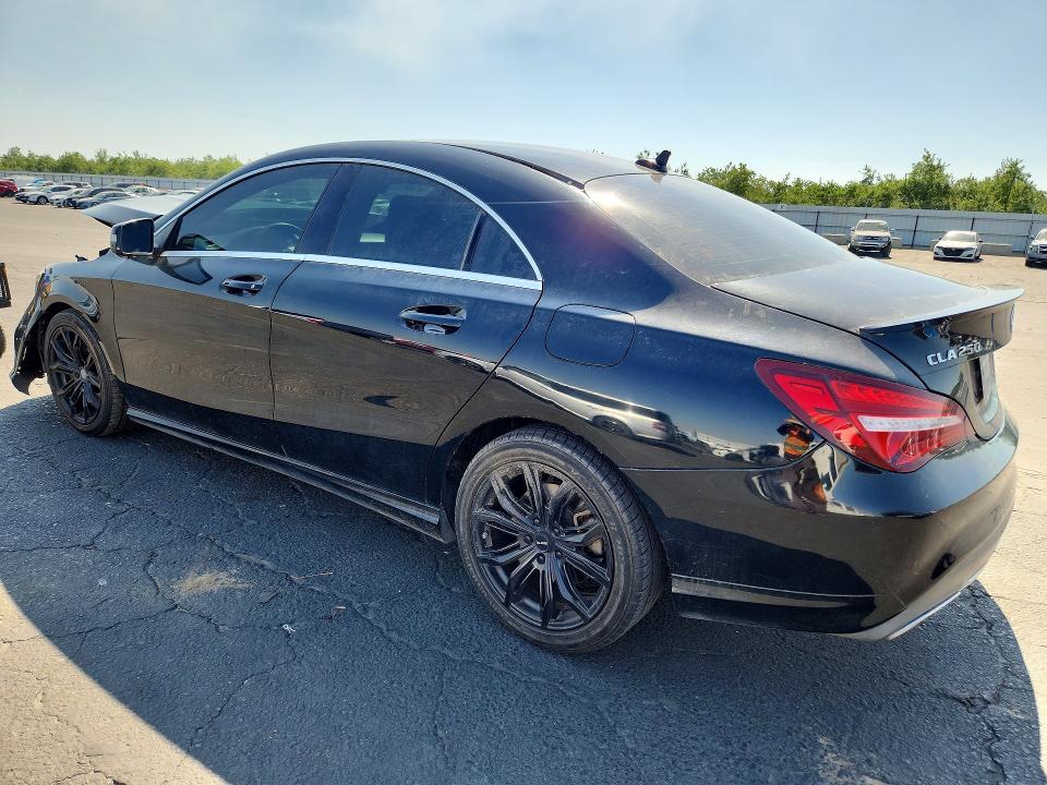 2018 Mercedes-benz Cla VIN WDDSJ4EB6JN612110 COPART salvage auction — FRONT END, Ca - Junk Receipt, sold $600 on 2026-07-06 (photo 2)