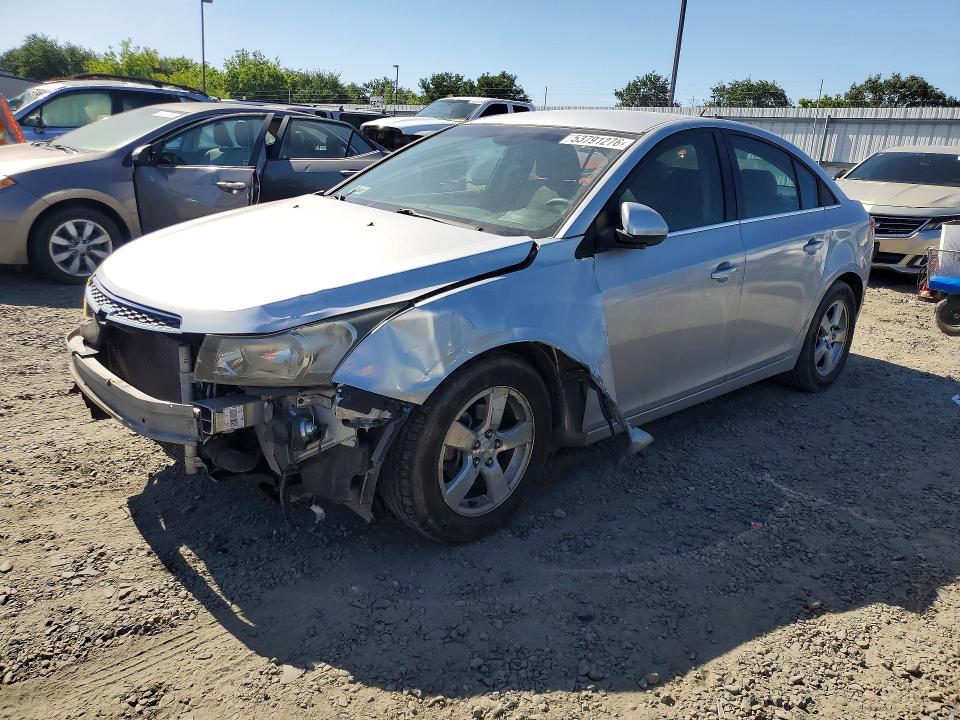 2012 Chevrolet Cruze VIN 1G1PF5SC1C7226408 COPART salvage auction — FRONT END, CA - SALVAGE CERTIFICATE, sold $400 on 2026-07-09 (photo 1)