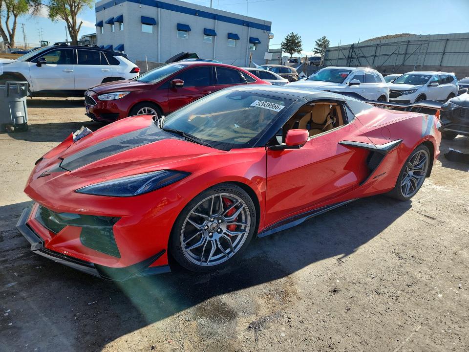 2026 Chevrolet VIN 1G1YF3D31T5604129 COPART salvage auction — FRONT END, Nm - Cert Of Title-Salvage, sold $68,500 on 2026-07-02 (photo 1)